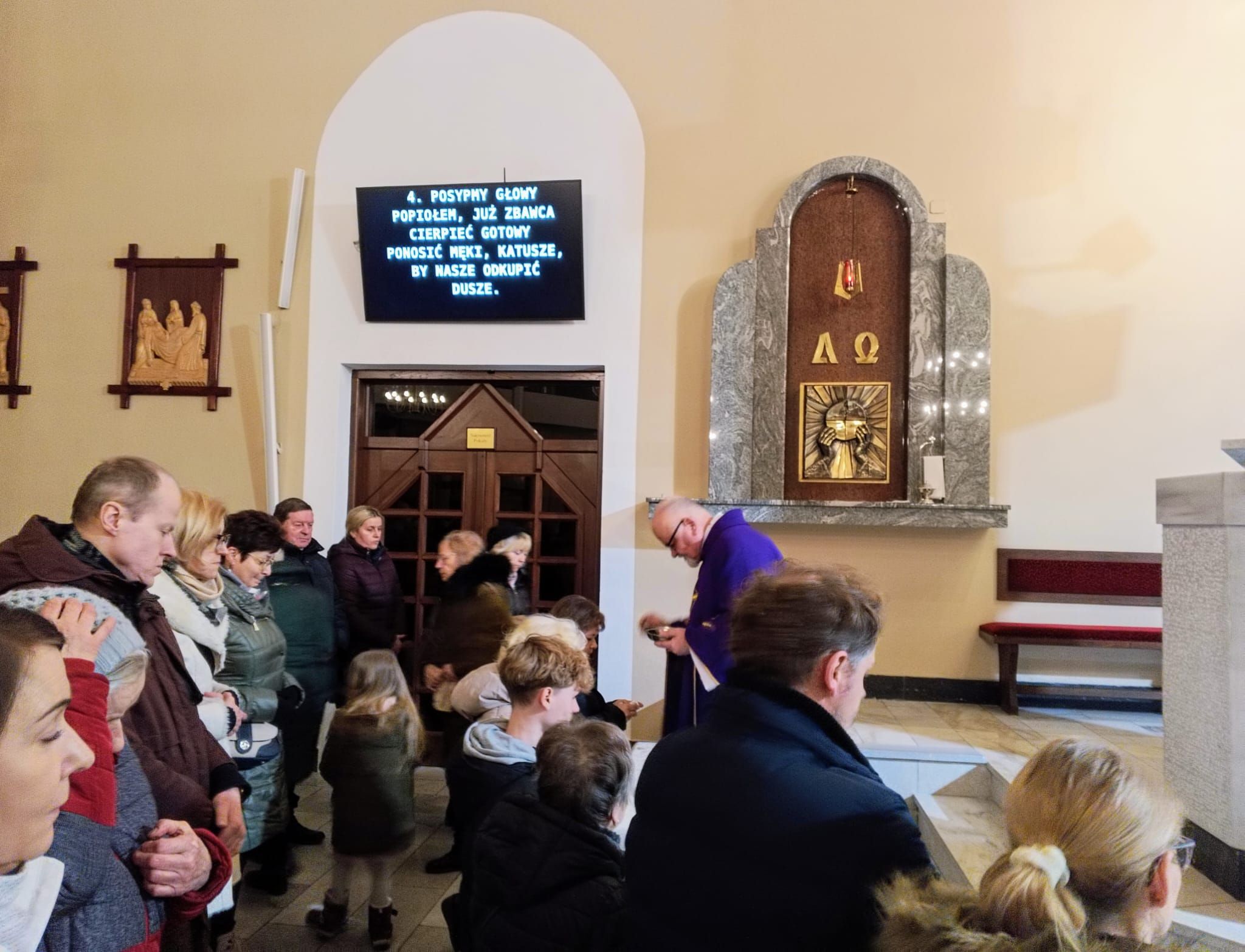 Środa Popielcowa i rozpoczęcie rekolekcji wielkopostnych