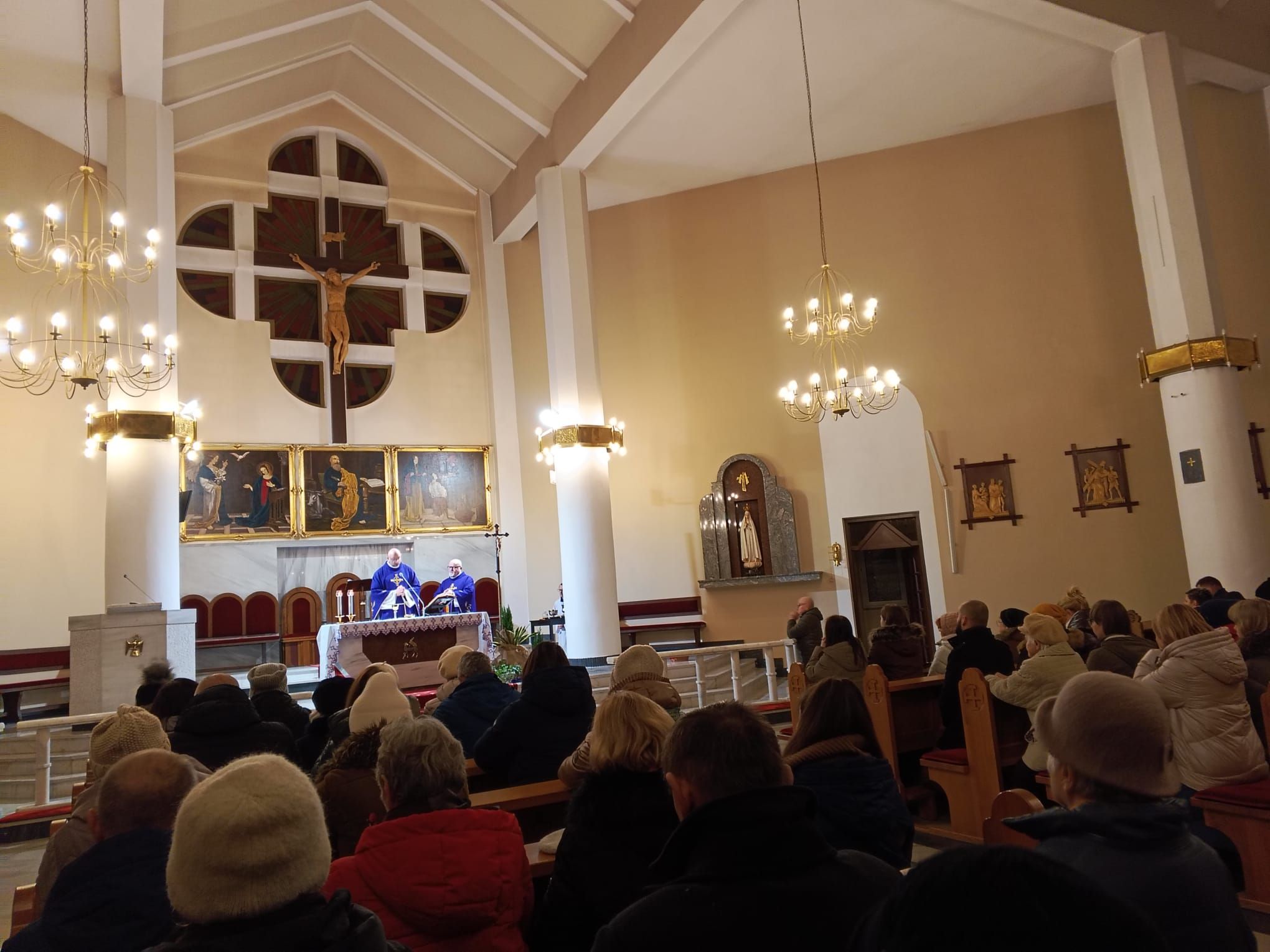 Środa Popielcowa i rozpoczęcie rekolekcji wielkopostnych