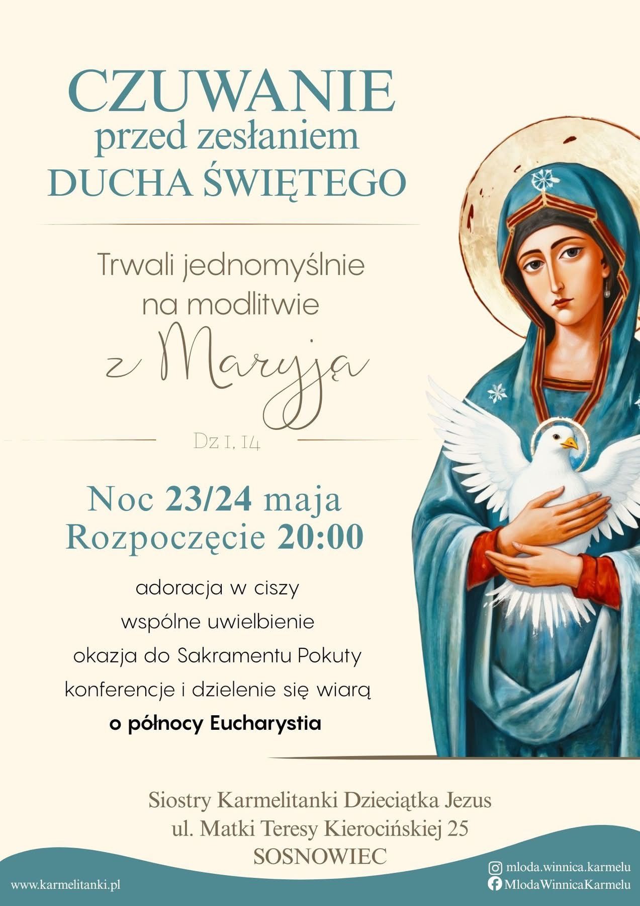 Wigilia Zesłania Ducha Świętego